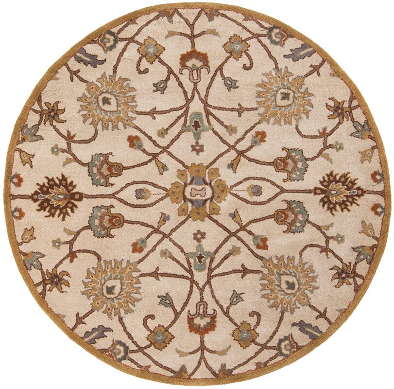 Surya Caesar Cae-1081 Khaki, Medium Gray, Camel Area Rug