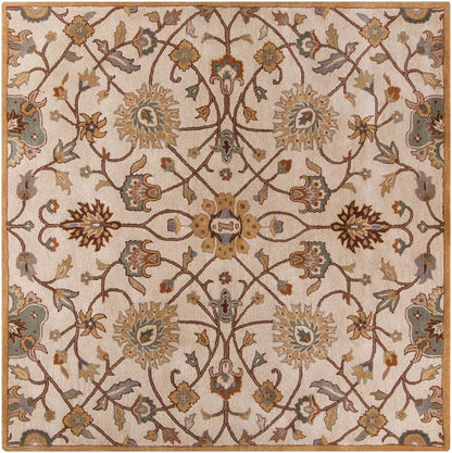 Surya Caesar Cae-1081 Khaki, Medium Gray, Camel Area Rug