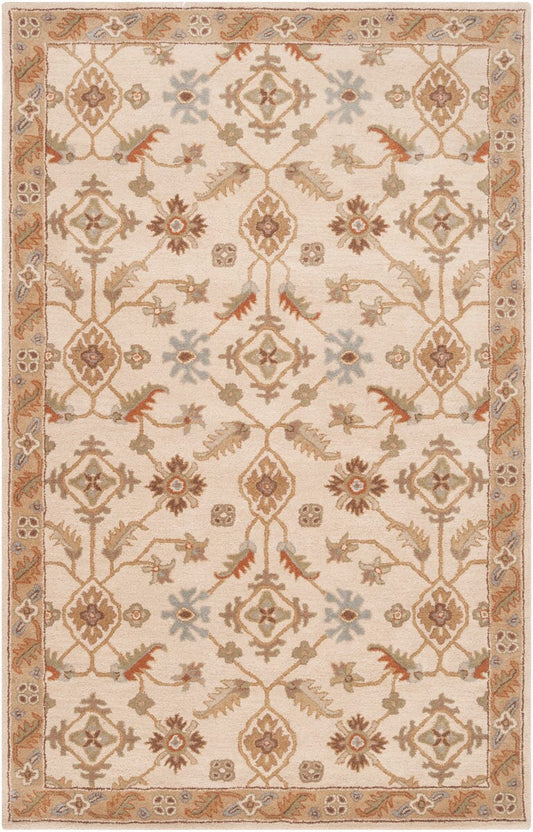 Surya Caesar Cae-1084 Khaki, Dark Brown, Olive, Camel, Tan Area Rug