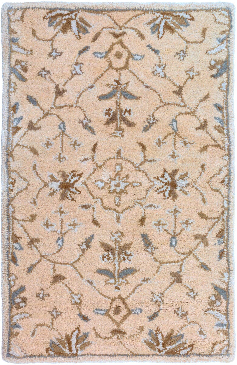 Surya Caesar Cae-1109 Antique White / Driftwood Brown Area Rug