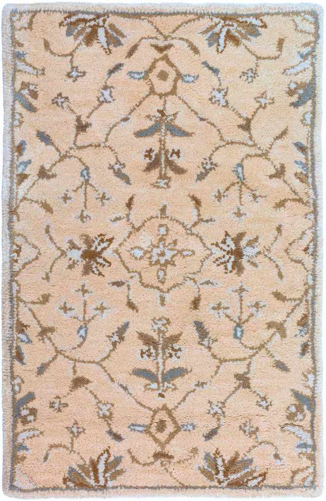 Surya Caesar Cae-1109 Antique White / Driftwood Brown Rugs.