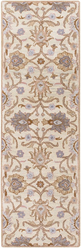 Surya Caesar Cae-1109 Antique White / Driftwood Brown Rugs.