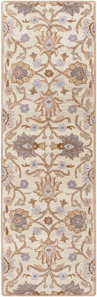 Surya Caesar Cae-1109 Antique White / Driftwood Brown Area Rug