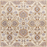 Surya Caesar Cae-1109 Antique White / Driftwood Brown Rugs.