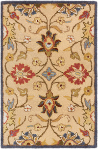 Surya Caesar Cae-1116 Khaki / Night Sky / Brick Red Area Rug