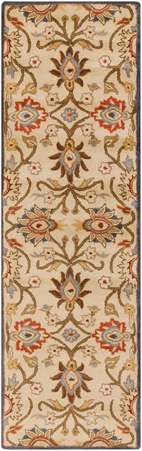 Surya Caesar Cae-1116 Khaki / Night Sky / Brick Red Area Rug