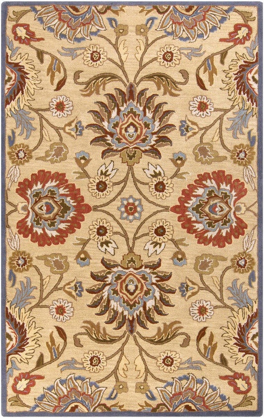 Surya Caesar Cae-1116 Khaki / Night Sky / Brick Red Area Rug