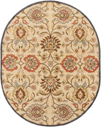 Surya Caesar Cae-1116 Khaki / Night Sky / Brick Red Area Rug