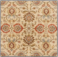 Surya Caesar Cae-1116 Khaki / Night Sky / Brick Red Area Rug