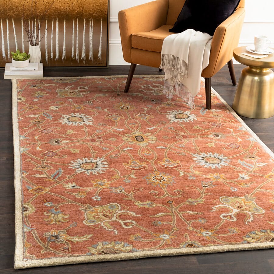 Surya Caesar Cae-1119 Cork / Bone / Peanut Butter Area Rug