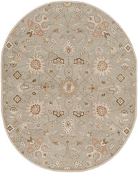 Surya Caesar Cae-1121 Bone / Pigeon Gray / Palm Green Area Rug