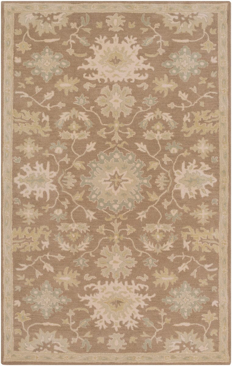 Surya Caesar Cae-1149 Taupe / Slate / Moss / Moss / Beige Area Rug