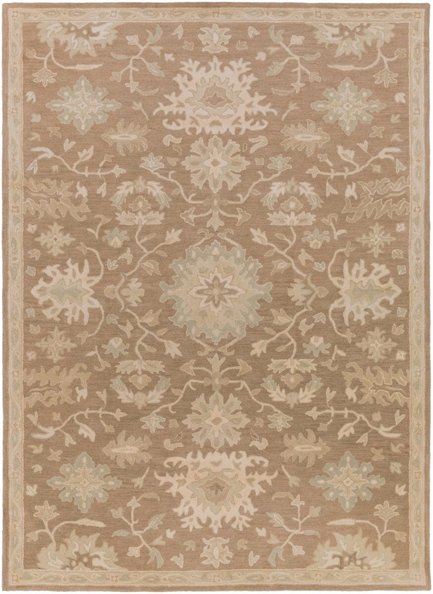 Surya Caesar Cae-1149 Taupe / Slate / Moss / Moss / Beige Area Rug