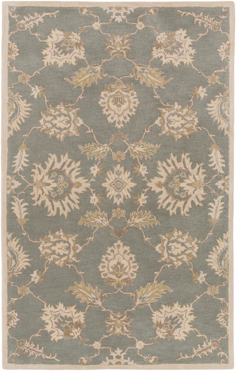 Surya Caesar Cae-1156 Slate / Ivory / Olive / Taupe Area Rug