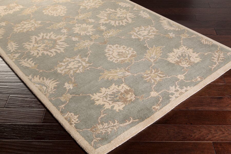 Surya Caesar Cae-1156 Slate / Ivory / Olive / Taupe Area Rug