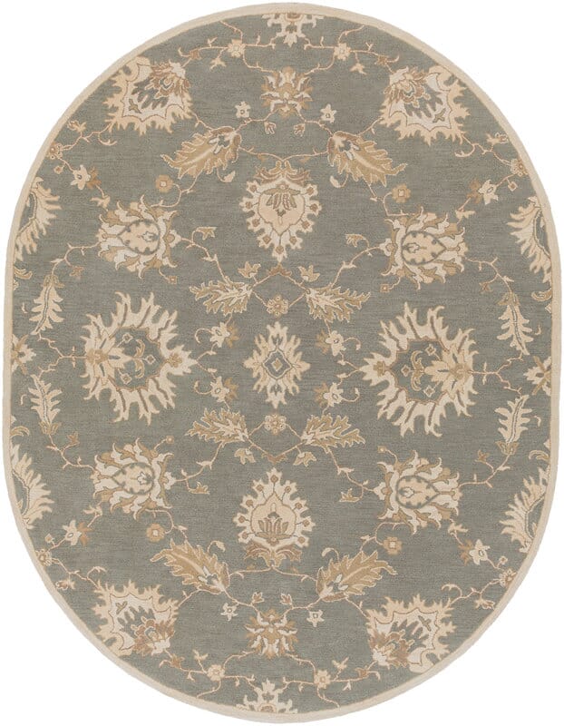 Surya Caesar Cae-1156 Slate / Ivory / Olive / Taupe Area Rug