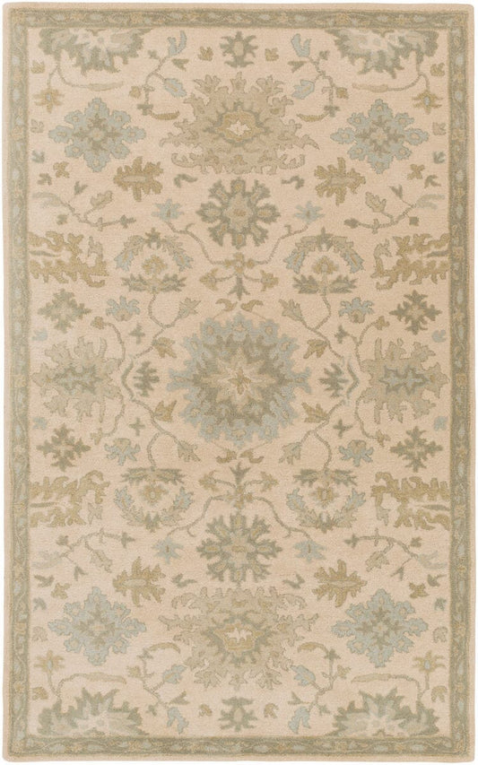 Surya Caesar Cae-1161 Beige / Moss / Slate / Olive Area Rug