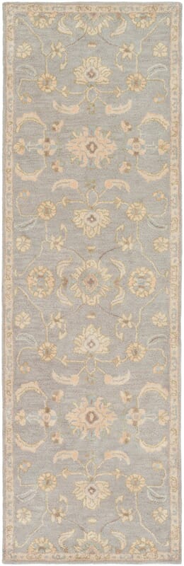 Surya Caesar Cae-1162 Slate / Light Gray / Olive / Taupe Area Rug