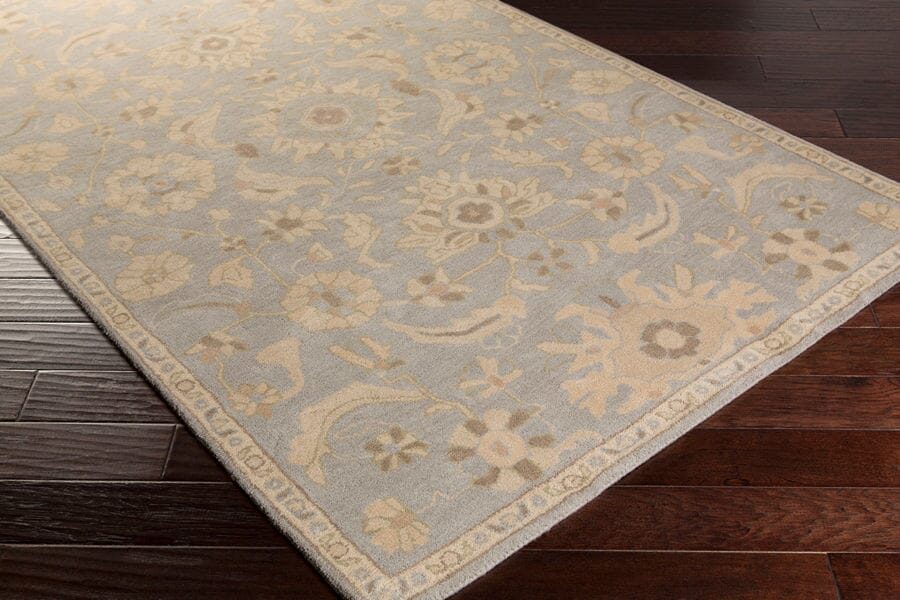 Surya Caesar Cae-1162 Slate / Light Gray / Olive / Taupe Area Rug