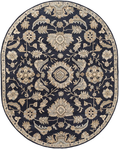 Surya Caesar Cae-1164 Navy / Beige / Moss / Taupe / Olive Area Rug