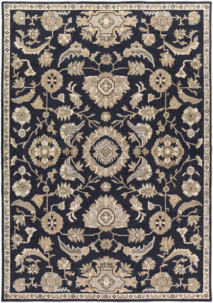 Surya Caesar Cae-1164 Navy / Beige / Moss / Taupe / Olive Area Rug