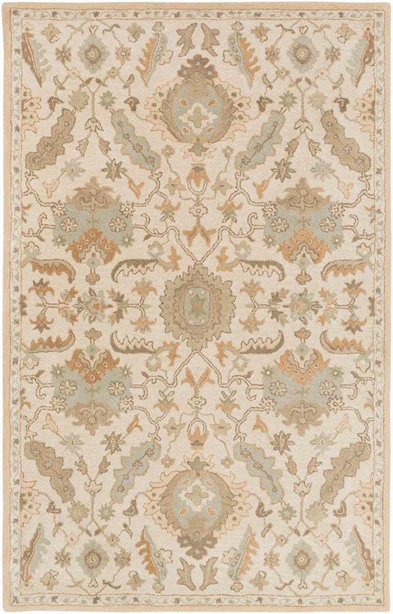 Surya Caesar Cae-1166 Ivory / Gold / Olive / Olive / Moss Area Rug