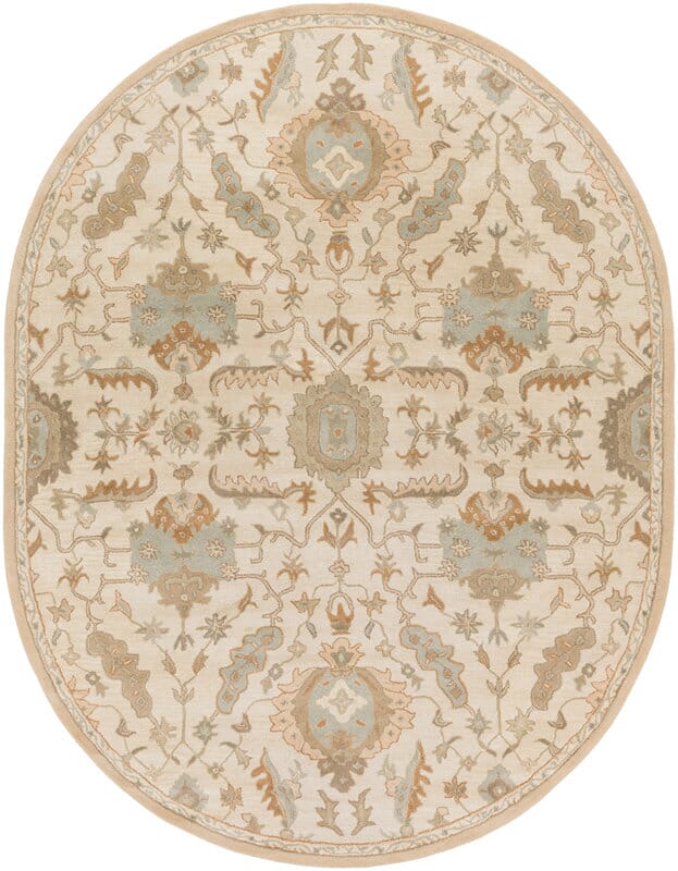 Surya Caesar Cae-1166 Ivory / Gold / Olive / Olive / Moss Area Rug