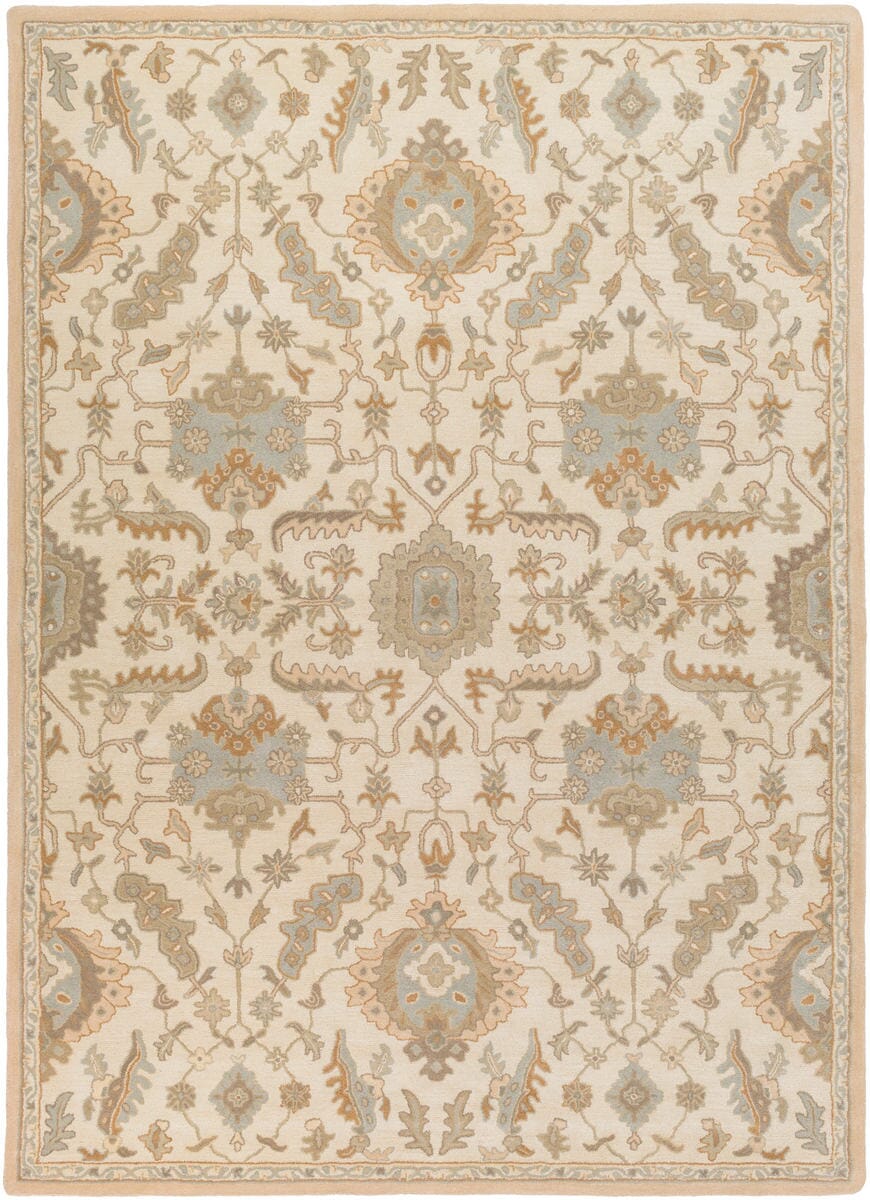 Surya Caesar Cae-1166 Ivory / Gold / Olive / Olive / Moss Area Rug