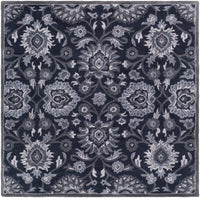 Surya Caesar Cae-1191 Navy, Charcoal, Medium Gray, Denim Area Rug