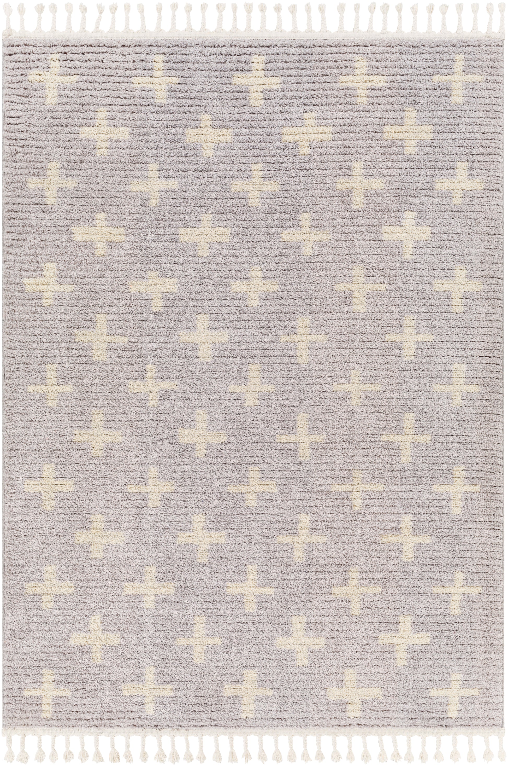 Surya Casablanca Shag Cag-2301 Grey Area Rug