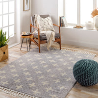 Surya Casablanca Shag Cag-2301 Grey Area Rug