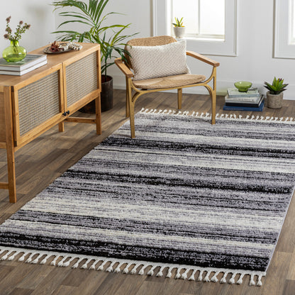 Surya Casablanca Shag Cag-2304 Blue Area Rug