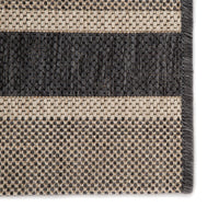 Jaipur Catamaran Pilot Cam04 Gray Striped Area Rug