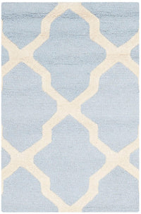 Safavieh Cambridge Cam121A Light Blue / Ivory Geometric Area Rug