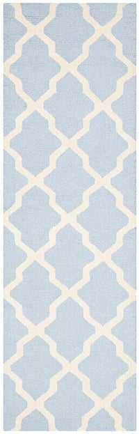 Safavieh Cambridge Cam121A Light Blue / Ivory Geometric Area Rug