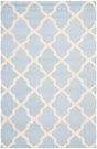 Safavieh Cambridge Cam121A Light Blue / Ivory Rugs.