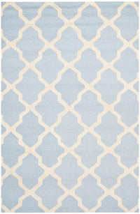 Safavieh Cambridge Cam121A Light Blue / Ivory Geometric Area Rug