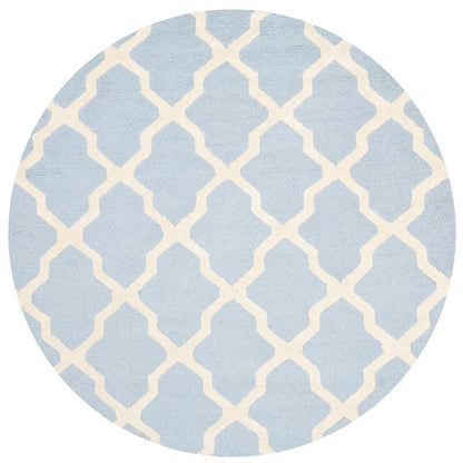 Safavieh Cambridge Cam121A Light Blue / Ivory Geometric Area Rug