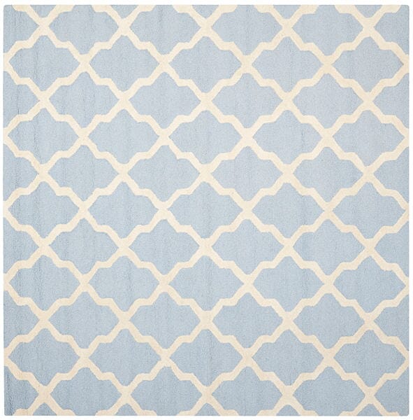 Safavieh Cambridge Cam121A Light Blue / Ivory Geometric Area Rug