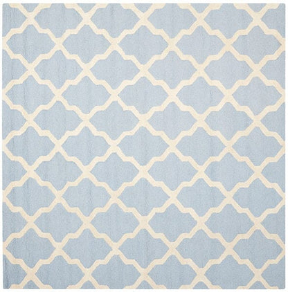 Safavieh Cambridge Cam121A Light Blue / Ivory Geometric Area Rug