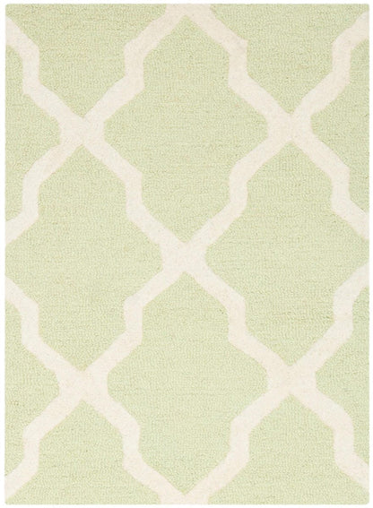 Safavieh Cambridge Cam121B Light Green / Ivory Geometric Area Rug