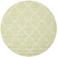 Safavieh Cambridge Cam121B Light Green / Ivory Geometric Area Rug