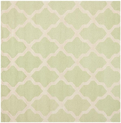 Safavieh Cambridge Cam121B Light Green / Ivory Geometric Area Rug