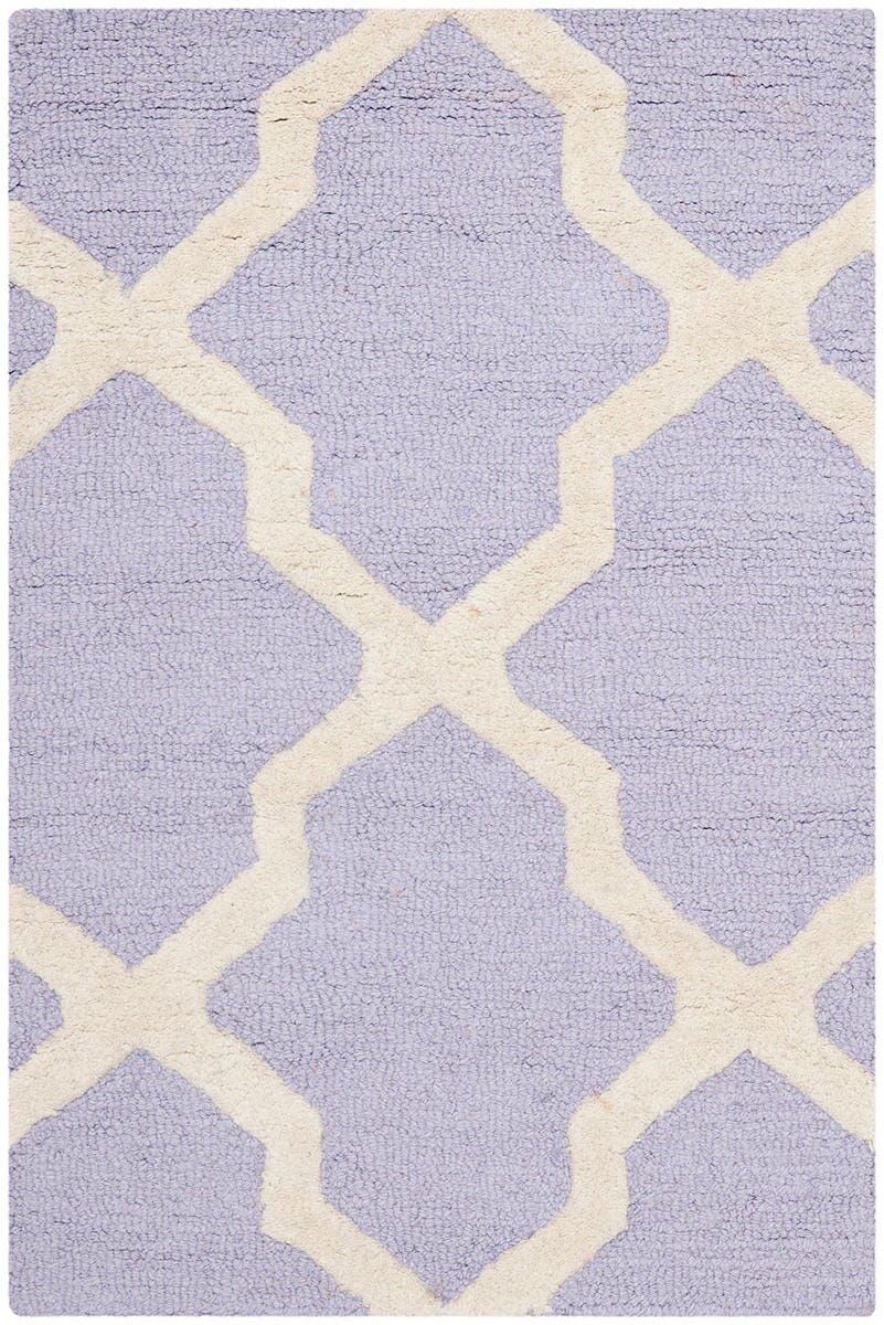 Safavieh Cambridge Cam121C Lavander / Ivory Geometric Area Rug