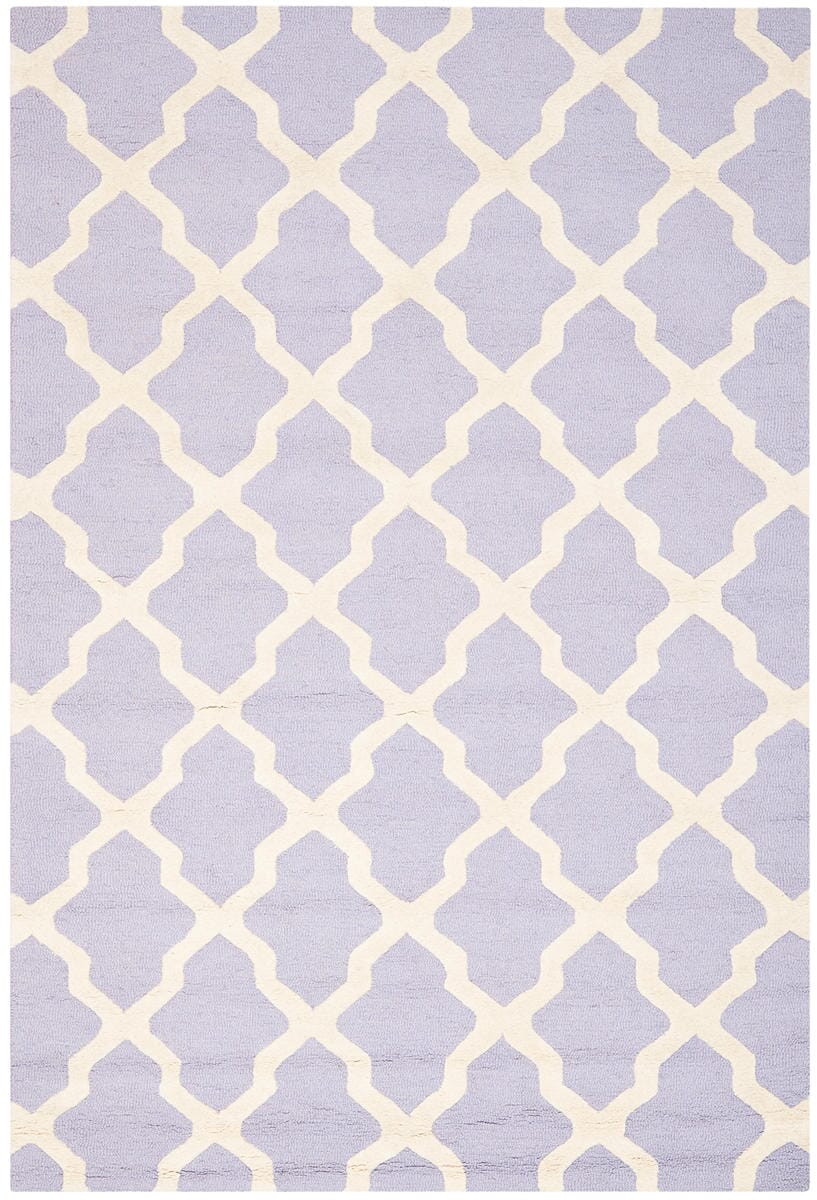 Safavieh Cambridge Cam121C Lavander / Ivory Geometric Area Rug