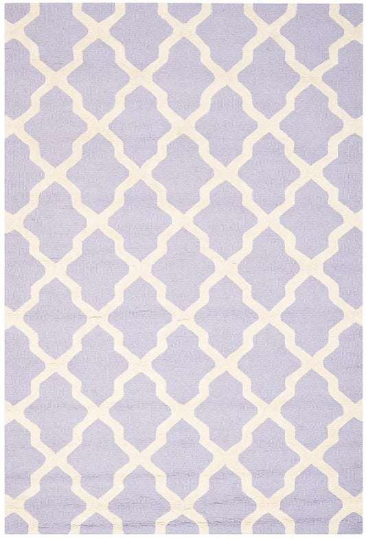 Safavieh Cambridge Cam121C Lavander / Ivory Geometric Area Rug