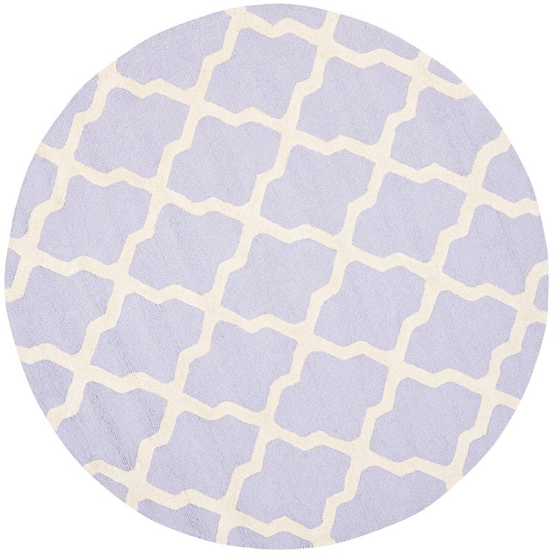 Safavieh Cambridge Cam121C Lavander / Ivory Geometric Area Rug