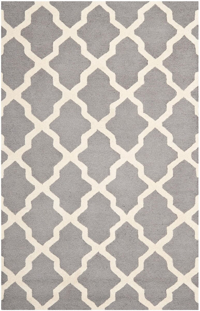 Safavieh Cambridge Cam121D Silver / Ivory Rugs.