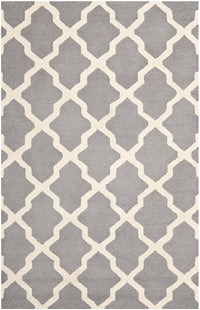 Safavieh Cambridge Cam121D Silver / Ivory Geometric Area Rug