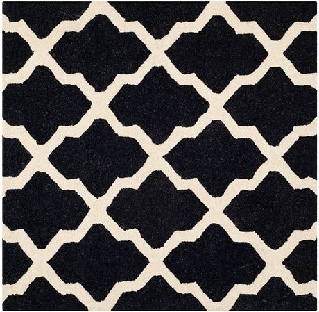 Safavieh Cambridge Cam121E Black / Ivory Rugs.